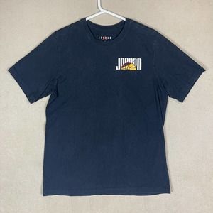 Nike Air Jordan Mens M Short Sleeve T-Shirt Graphic Print Logo 100% Cotton‎